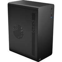 Aerocool CS110 Mini Tower Negro, Cajas de torre negro, Mini Tower, PC, Negro, micro ATX, Mini-ITX, SPCC, Acero, Hogar / Oficina