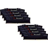 G.Skill Ripjaws V F4-3200C16Q2-256GVK módulo de memoria 256 GB 8 x 32 GB DDR4 3200 MHz, Memoria RAM negro, 256 GB, 8 x 32 GB, DDR4, 3200 MHz, 288-pin DIMM