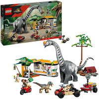LEGO Jurassic World Misión de Seguimiento: Raptor y Titanosaurus, Juegos de construcción Juego de construcción, 7 año(s), Plástico, 582 pieza(s), 1,05 kg