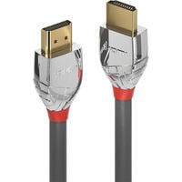 Lindy Cable HDMI de alta velocidad, línea Cromo gris