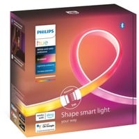 Philips Hue Extensión 1 metro Gradient Lightstrip, Tira de LED Philips Hue White and Color ambiance Extensión 1 metro Gradient Lightstrip, Tira de luz inteligente, Bluetooth/Zigbee, Blanco, LED, Silicona, Bombilla(s) no reemplazable(s)