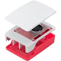 Raspberry Pi Foundation Carcasa de plástico para Raspberry Pi 5, Caja/Carcasa rojo