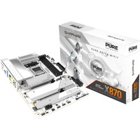 SAPPHIRE PURE X870A WIFI 7, Placa base blanco