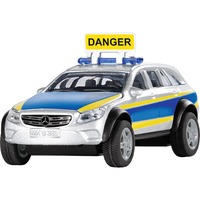 SIKU Mercedes-Benz E-Class All Terrain 4X4 Police Modelo a escala de furgón policial Previamente montado 1:50, Automóvil de construcción Modelo a escala de furgón policial, Previamente montado, 1:50, Mercedes-Benz E-Class, Cualquier género, Metal, Plástico
