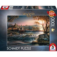 Schmidt Spiele Terry Redlin: Luces en la naturaleza, Puzzle 