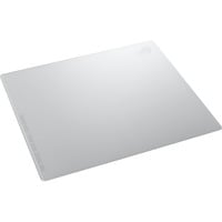 ASUS ROG Moonstone Ace L Alfombrilla de ratón para juegos Blanco, Almohadilla de ratón para juegos blanco, Blanco, Estampado, Silicona, Vidrio templado, Base antiderrapante, Alfombrilla de ratón para juegos