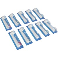 Braun Oral-B Pro Sensitive Clean Recambios de cepillo 10, Cabezal de cepillo blanco