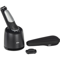 Braun Series 7 71-S7200cc Máquina de afeitar de láminas Recortadora Negro, Plata plateado/Negro, Máquina de afeitar de láminas, Negro, Plata, Botones, Batería, 50 min, 5 min