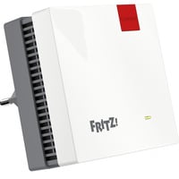 FRITZ! 20003116 Repetidores y transceptores blanco/Gris, Repeater 20003116, Repetidor de red, Ethernet, Rojo, Blanco
