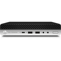 HP EliteDesk 800 G4 DM Reacondicionado, Mini-PC  negro/Plateado