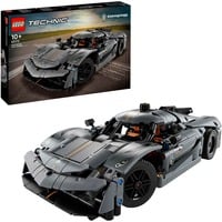 LEGO Hipercoche Koenigsegg Jesko Absolut Gris, Juegos de construcción Juego de construcción, 10 año(s), Plástico, 801 pieza(s), 990 g