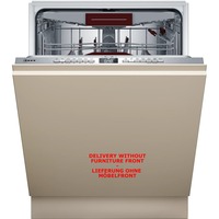 Neff S155ECX15E lavavajillas Completamente integrado 14 cubiertos Completamente integrado, Tamaño completo (60 cm), Acero inoxidable, Botones, 1,75 m, 1,65 m