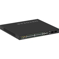 Netgear GSM4230UP Gestionado L2/L3 Gigabit Ethernet (10/100/1000) Energía sobre Ethernet (PoE) 1U Negro, Interruptor/Conmutador negro, Gestionado, L2/L3, Gigabit Ethernet (10/100/1000), Energía sobre Ethernet (PoE), Montaje en rack, 1U