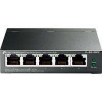 TP-Link TL-SG105PE switch Gestionado L2 Gigabit Ethernet (10/100/1000) Energía sobre Ethernet (PoE) Negro, Interruptor/Conmutador gris, Gestionado, L2, Gigabit Ethernet (10/100/1000), Energía sobre Ethernet (PoE)