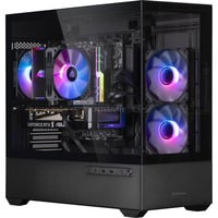 ALTERNATE AGP-WINDOW-INT-13, Gaming-PC negro/Transparente