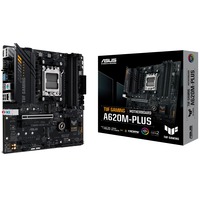 ASUS TUF GAMING A620M-PLUS AMD A620 Zócalo AM5 micro ATX, Placa base AMD, Zócalo AM5, AMD Ryzen 7000 Series, Zócalo AM5, DDR5-SDRAM, 128 GB