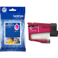 Brother LC527M cartucho de tinta 1 pieza(s) Original Magenta Magenta, Tinta a base de pigmentos, 1 pieza(s), 900 páginas, Pack individual