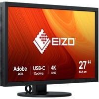 EIZO ColorEdge CS2740 pantalla para PC 68,6 cm (27") 3840 x 2160 Pixeles 4K Ultra HD LED Negro, Monitor LED negro, 68,6 cm (27"), 3840 x 2160 Pixeles, 4K Ultra HD, LED, 10 ms, Negro