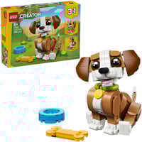 LEGO Creator 3-en-1 Animales adorables: Cachorro juguetón, Juegos de construcción 