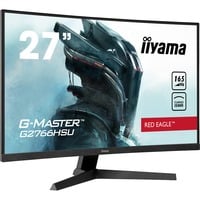 iiyama G-MASTER G2766HSU-B1 pantalla para PC 68,6 cm (27") 1920 x 1080 Pixeles Full HD LED Negro, Monitor de gaming negro, 68,6 cm (27"), 1920 x 1080 Pixeles, Full HD, LED, 1 ms, Negro