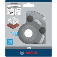 Bosch 2 608 602 553 accesorio para amoladora angular Disco de lijado, Rueda de esmeril Disco de lijado, Madera abrasiva, 12,5 cm, Bosch, 2,22 cm, 4,5 mm