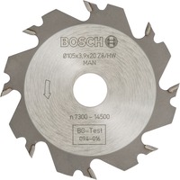 Bosch 3 608 641 008 hoja de sierra circular, Fresa 5,1 cm, 1,6 cm