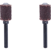 Dremel Cinta abrasiva Ø 6,4 mm, grano 60, con vástago de lijado, Banda de lijado 