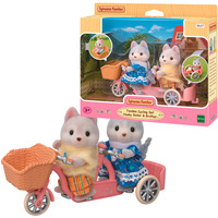 EPOCH Sylvanian Families - Set de Juego Tándem con Figuras, Juegos de construcción 