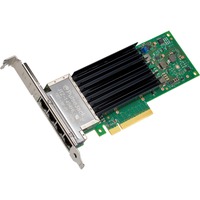 Intel® X710T4LBLK adaptador y tarjeta de red Interno, Adaptador de red Interno, PCI Express, A granel