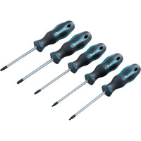 Makita Juego de destornilladores 5 piezas negro/Azul