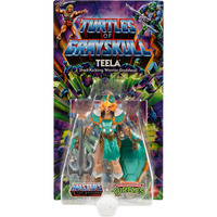 Mattel Origins Turtles Grayskull Teela, Muñecos Masters of the Universe Origins Turtles Grayskull Teela, 6 año(s), Multicolor, Plástico