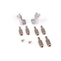 Alphacool Kit de montaje ES, Fijación/Instalación plateado