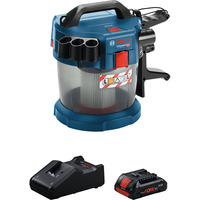 Bosch Aspiradora inalámbrica GAS 18 voltios 10 litros con batería ProCORE 18 voltios 4.0 amperios-hora Minorista