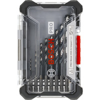 Bosch Juego de brocas helicoidales PRO Metal HSS-G Impact, 8 piezas, Conjuntos de brocas 