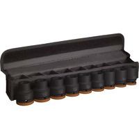 Bosch Juego de dados de impacto PRO 3/4", 9 piezas, Llave de tubo negro