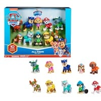 Spin Master PATRULLA CANINA - Pack 10 Figuras de Patrulla Canina Juguetes Coleccionables, 10º Aniversario - 6065255 - Juguetes Niños 3 Años + - Regalo Niño 3 Años +, Muñecos PAW Patrol PATRULLA CANINA - Pack 10 Figuras de Patrulla Canina Juguetes Coleccionables, 10º Aniversario - 6065255 - Juguetes Niños 3 Años + - Regalo Niño 3 Años +, 3 año(s), Multicolor