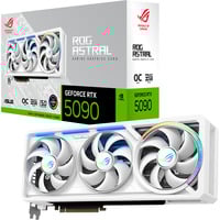 ASUS ROG-ASTRAL-RTX5090-O32G-WHITE NVIDIA GeForce RTX 5090 32 GB GDDR7, Tarjeta gráfica blanco, GeForce RTX 5090, 32 GB, GDDR7, 512 bit, 7680 x 4320 Pixeles, PCI Express 5.0