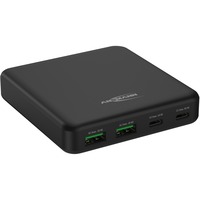 Ansmann Cargador de escritorio USB DC465PD negro