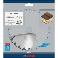 Bosch 2 608 640 602 no categorizado, Hoja de sierra Madera, 16,5 cm, 3 cm, 2,6 mm