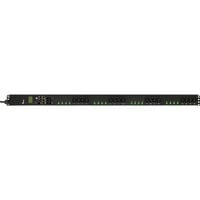 Inter-Tech PDU SA-1632WN, 32A, Regleta negro