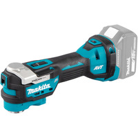 Makita Herramienta multifunción inalámbrica DTM52ZJX2, 18 voltios + 33 accesorios azul/Negro