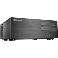 SilverStone Grandia GD08 HTPC Negro, Caja HTPC negro, HTPC, PC, Negro, ATX, CEB, EATX, EEB, micro ATX, Aluminio, Acero, Hogar / Oficina, Minorista