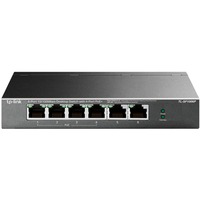 TP-Link TL-SF1006P switch No administrado Fast Ethernet (10/100) Energía sobre Ethernet (PoE) Negro, Interruptor/Conmutador No administrado, Fast Ethernet (10/100), Bidireccional completo (Full duplex), Energía sobre Ethernet (PoE)