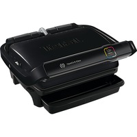 Tefal OptiGrill Elite GC7508 parrilla eléctrica de contacto, Barbacoa de contacto negro, Negro, Termoplástico, Rectangular, Listo, Temperatura, China, 363 mm