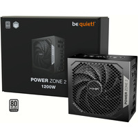 be quiet! POWER ZONE 2 1200W, Fuente de alimentación de PC negro