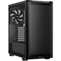 be quiet! PURE BASE 501 Airflow Window Black Midi Tower Negro, Cajas de torre negro, Midi Tower, PC, Negro, ATX, micro ATX, Mini-ITX, Acrilonitrilo butadieno estireno (ABS), Acero, Vidrio templado, 17,8 cm