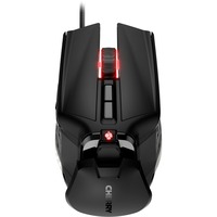 CHERRY MC 9620 FPS ratón Juego Ambidextro USB tipo A Óptico 12000 DPI, Ratones para gaming negro, Ambidextro, Óptico, USB tipo A, 12000 DPI, Negro