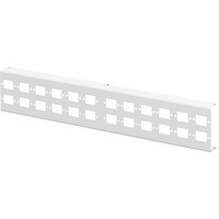 Digitus Placa adaptadora para Unibox de fibra óptica mediana para montaje en pared, Soporte gris claro
