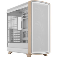 Fractal Design Summit Chalk White TG Clear Tint, Cajas de torre blanco/Madera