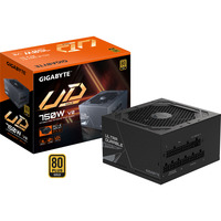 GIGABYTE UD750GM PG5 V2 Fuente de Alimentación – PCIe Gen 5.1, 80 PLUS Gold, Diseño completamente modular, Ventilador de 120 mm, Compatible con ATX 3.1, Enchufe EU, Fuente de alimentación de PC negro, 80 PLUS Gold, Diseño completamente modular, Ventilador de 120 mm, Compatible con ATX 3.1, Enchufe EU, 750 W, 100 - 240 V, 50/60 Hz, 12 - 6.5 A, Activo, 105 W